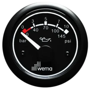 industrial oil pressure gauge (0 10 bar)